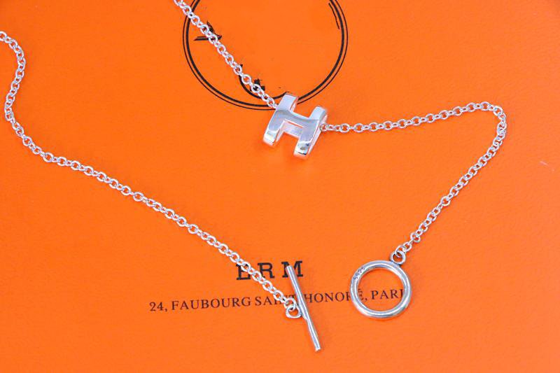 [Mystic]HM NECKLACE H LETTER OVAL SERIES