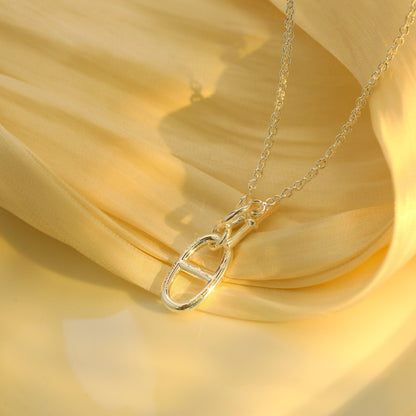 [Mystic]HM CHAINE D'ANCRE PENDANT NECKLACE STERLING SILVER