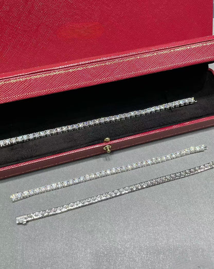 [Mystic]TENNIS BRACELET WITH FULL DIAMOND SETTING