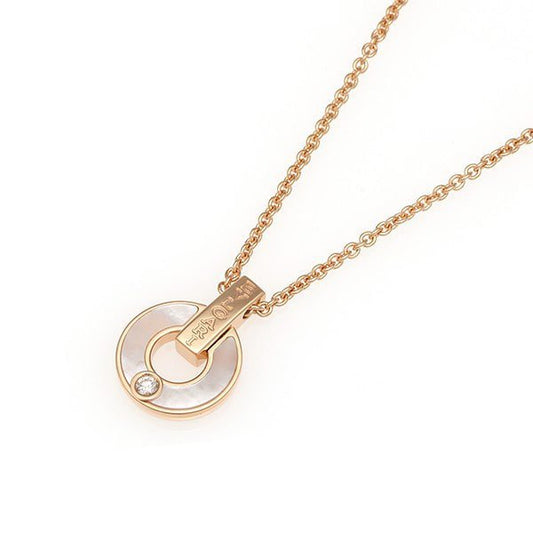 [Mystic]GARI NECKLACE PINK GOLD MOP