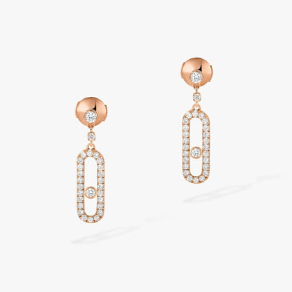 [Mystic JURI]DORMEUSES MOVE UNO DIAMOND EARRINGS