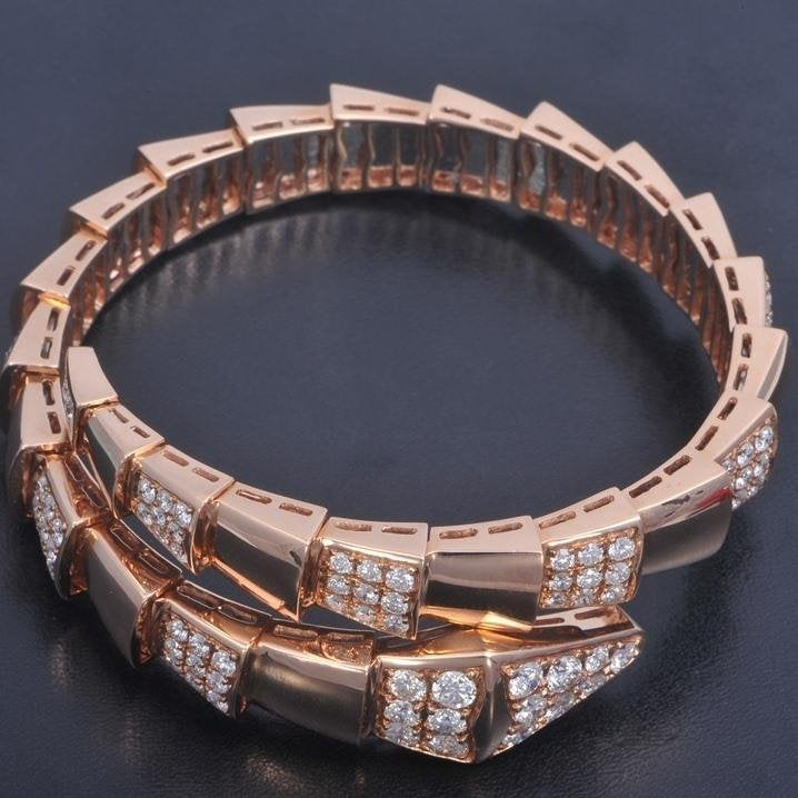 [Mystic]SERPENTI BRACELET PINK GOLD DIAMOND