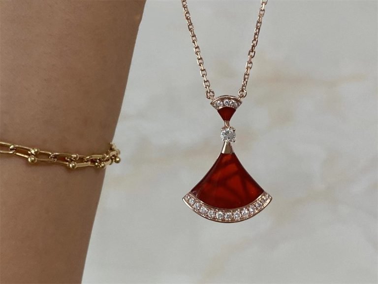 [Mystic]DREAM NECKLACE CARNELIAN DIAMOND