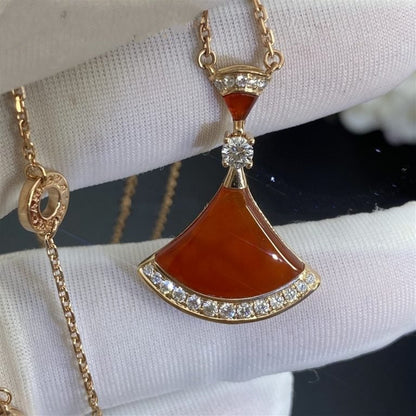 [Mystic]DREAM NECKLACE CARNELIAN DIAMOND