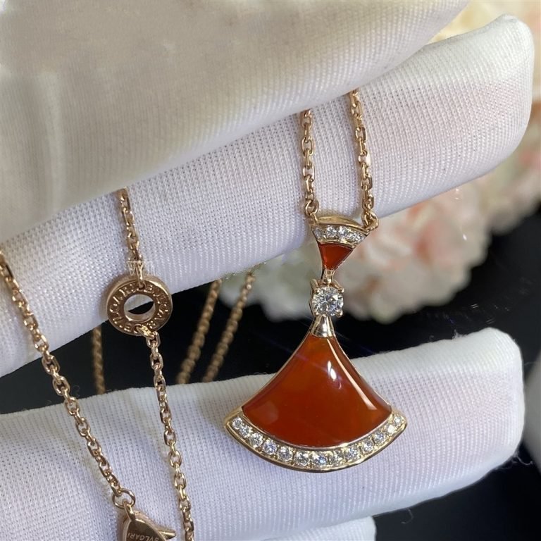 [Mystic]DREAM NECKLACE CARNELIAN DIAMOND