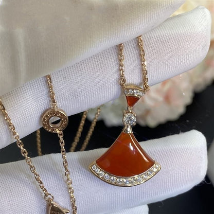 [Mystic]DREAM NECKLACE CARNELIAN DIAMOND
