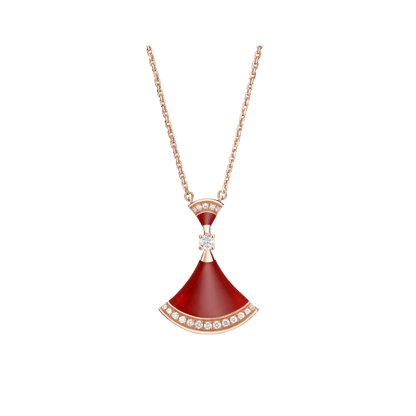 [Mystic]DREAM NECKLACE CARNELIAN DIAMOND
