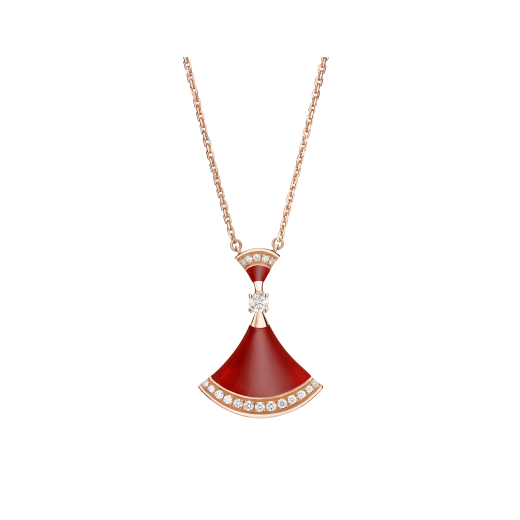 [Mystic]DREAM NECKLACE CARNELIAN DIAMOND