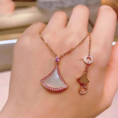 [Mystic]DREAM NECKLACE MOP DIAMOND PINK