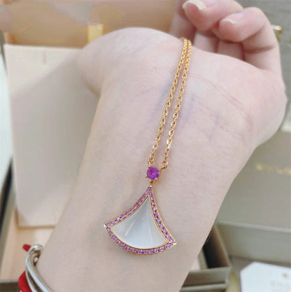 [Mystic]DREAM NECKLACE MOP DIAMOND PINK