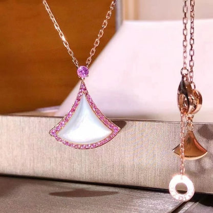 [Mystic]DREAM NECKLACE MOP DIAMOND PINK