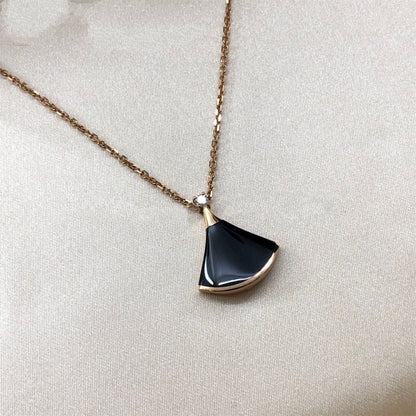 [Mystic]DREAM NECKLACE ONYX 1 DIAMOND