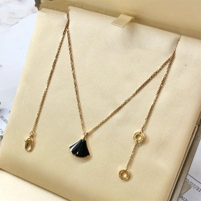 [Mystic]DREAM NECKLACE ONYX 1 DIAMOND