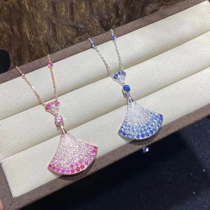 [Mystic]DREAM NECKLACK DIAMOND PINK GOLD