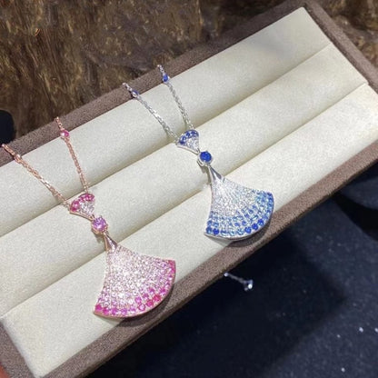 [Mystic]DREAM NECKLACE AGATE SILVER DIAMOND