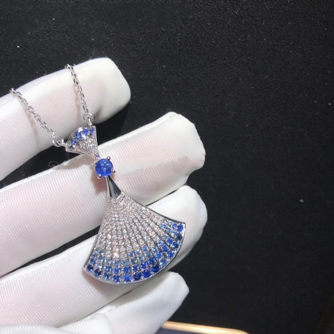 [Mystic]DREAM NECKLACE AGATE SILVER DIAMOND