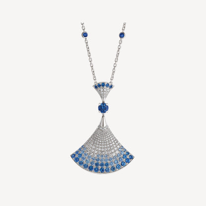 [Mystic]DREAM NECKLACE AGATE SILVER DIAMOND