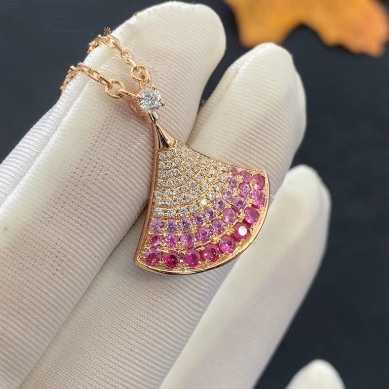 [Mystic]DREAM NECKLACE PINK GOLD PINK DIAMOND