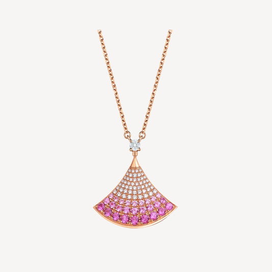 [Mystic]DREAM NECKLACE PINK GOLD PINK DIAMOND