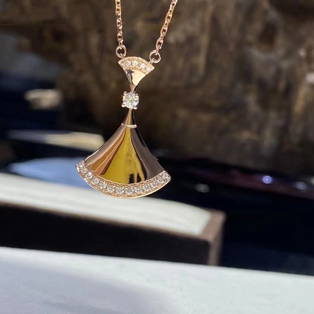 [Mystic]DREAM NECKLACE PINK GOLD DIAMOND