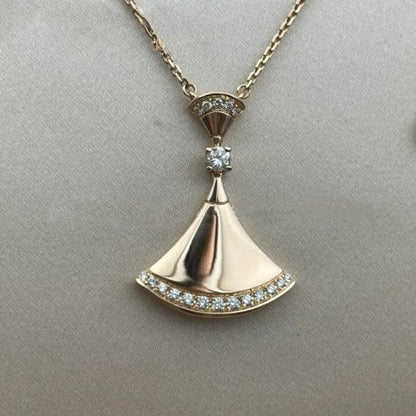 [Mystic]DREAM NECKLACE PINK GOLD DIAMOND