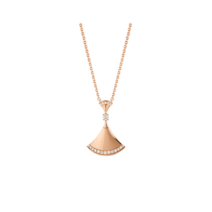 [Mystic]DREAM NECKLACE PINK GOLD DIAMOND
