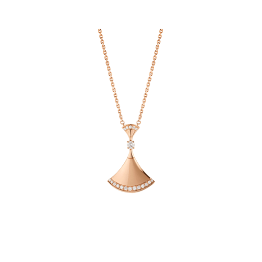 [Mystic]DREAM NECKLACE PINK GOLD DIAMOND