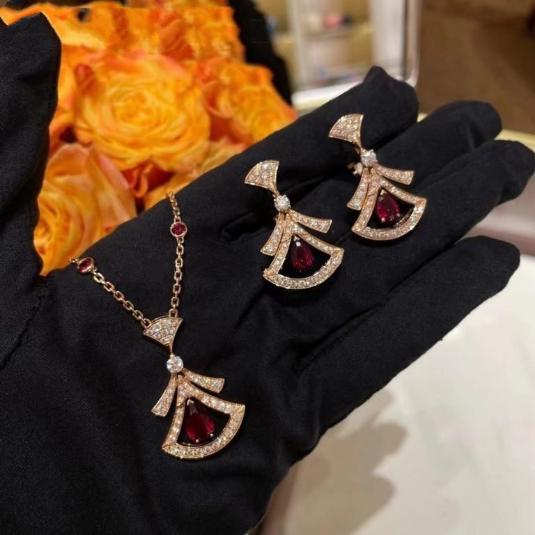 [Mystic]DREAM NECKLACE CARNELIAN DIAMOND PINK GOLD