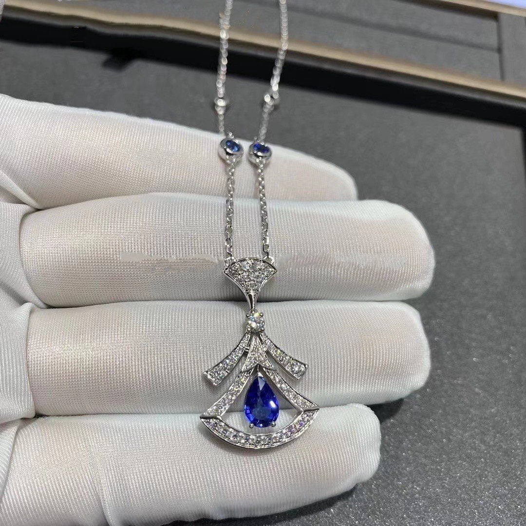 [Mystic]DREAM NECKLACE AGATE DIAMOND SILVER