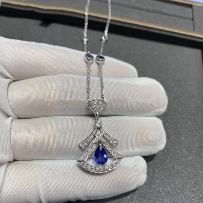 [Mystic]DREAM NECKLACE AGATE DIAMOND SILVER
