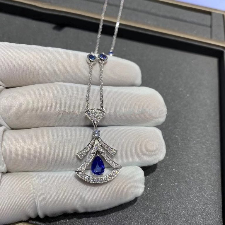 [Mystic]DREAM NECKLACE AGATE DIAMOND SILVER