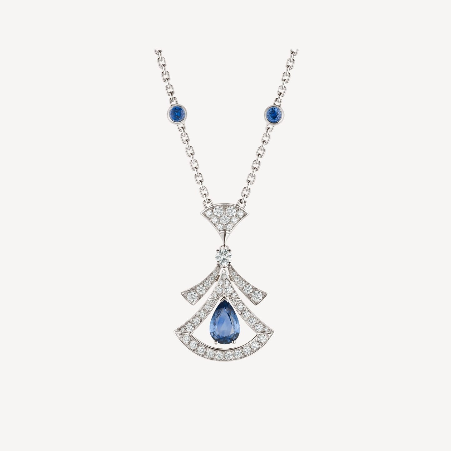 [Mystic]DREAM NECKLACE AGATE DIAMOND SILVER