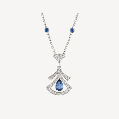 [Mystic]DREAM NECKLACE AGATE DIAMOND SILVER