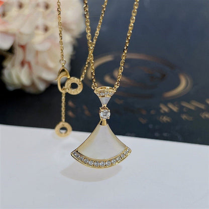 [Mystic]DREAM NECKLACE MOP GOLD DIAMOND