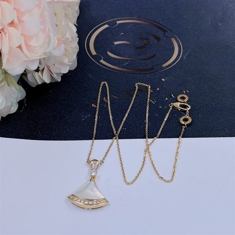 [Mystic]DREAM NECKLACE MOP GOLD DIAMOND