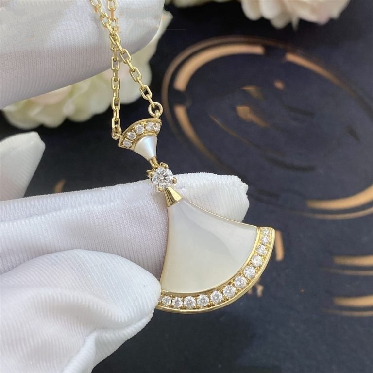 [Mystic]DREAM NECKLACE MOP GOLD DIAMOND
