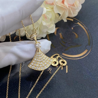 [Mystic]DREAM NECKLACE GOLD FULL DIAMOND