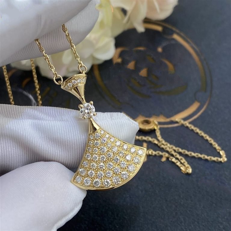 [Mystic]DREAM NECKLACE GOLD FULL DIAMOND