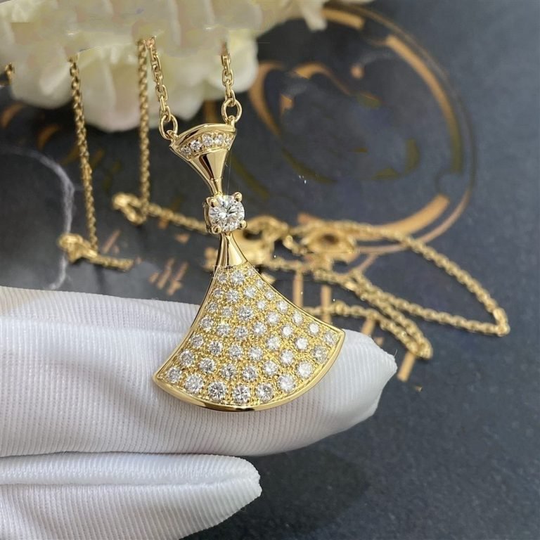 [Mystic]DREAM NECKLACE GOLD FULL DIAMOND