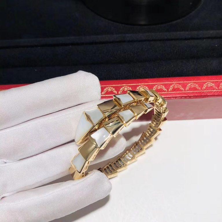 [Mystic]SERPENTI BRACELET MOP GOLD