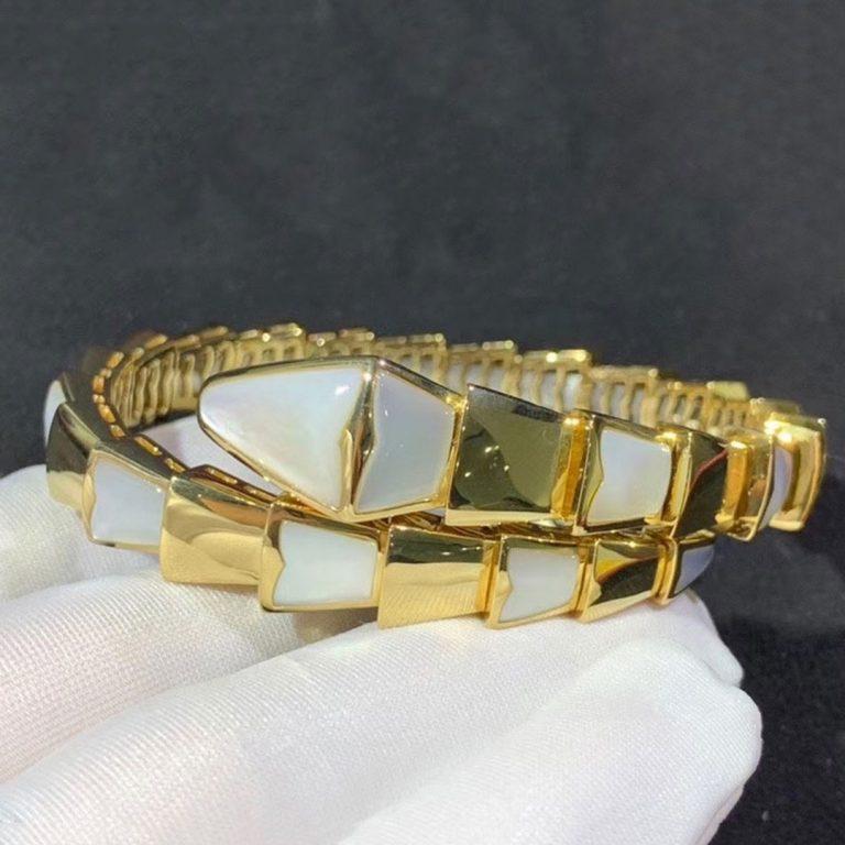 [Mystic]SERPENTI BRACELET MOP GOLD