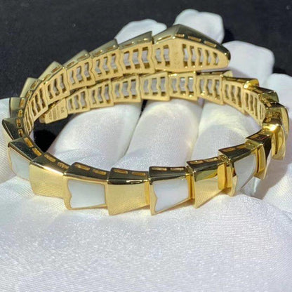 [Mystic]SERPENTI BRACELET MOP GOLD