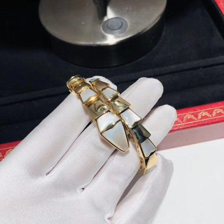 [Mystic]SERPENTI BRACELET MOP GOLD