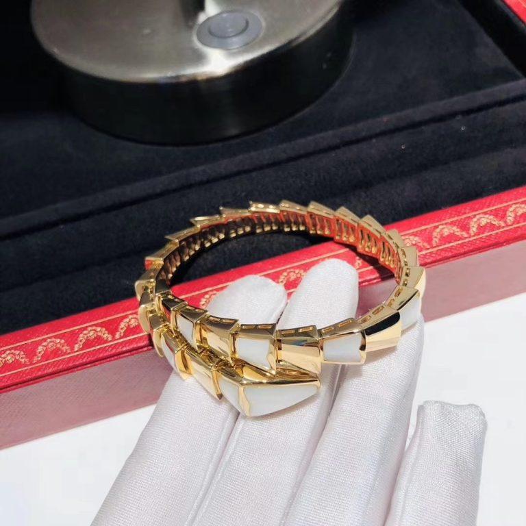 [Mystic]SERPENTI BRACELET MOP GOLD