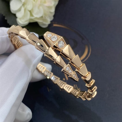 [Mystic]SERPENTI BRACELET DIAMONDS PINK GOLD