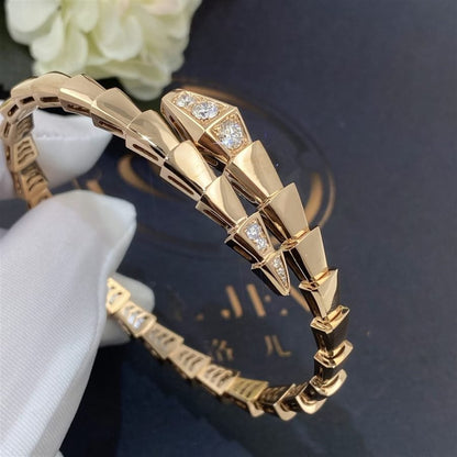 [Mystic]SERPENTI BRACELET DIAMONDS PINK GOLD