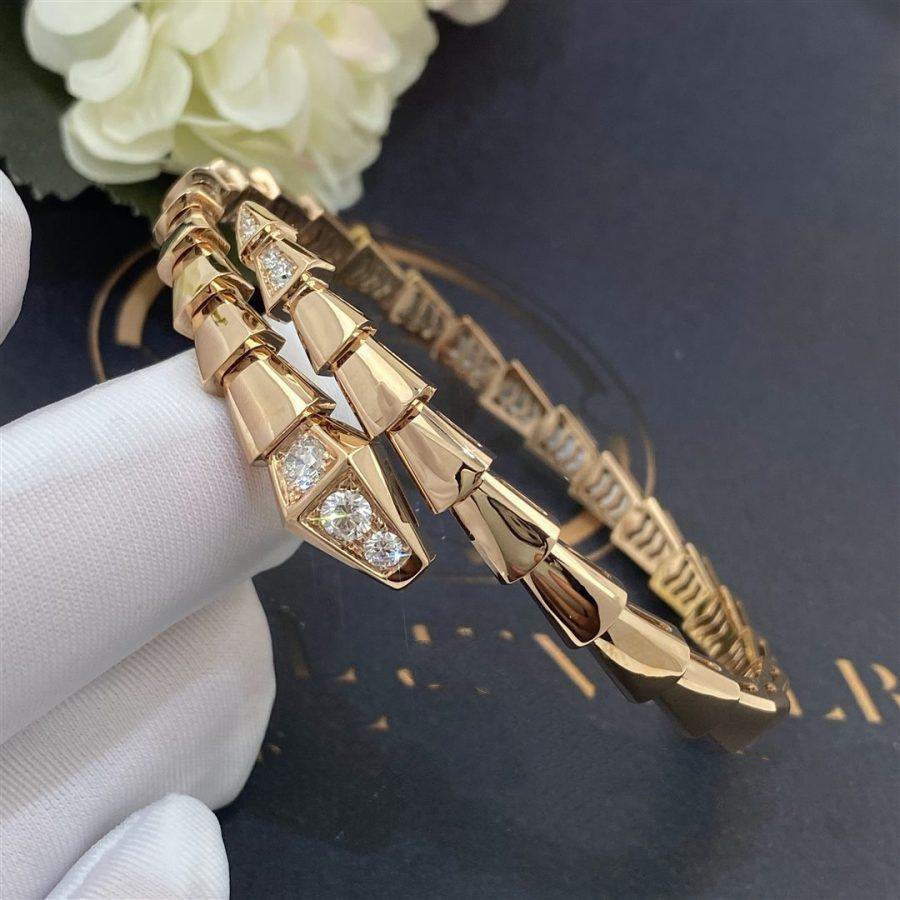 [Mystic]SERPENTI BRACELET DIAMONDS PINK GOLD