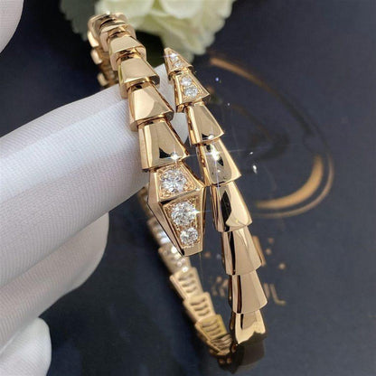 [Mystic]SERPENTI BRACELET DIAMONDS PINK GOLD