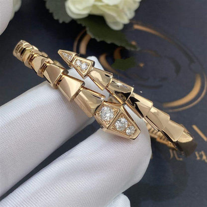 [Mystic]SERPENTI BRACELET DIAMONDS PINK GOLD