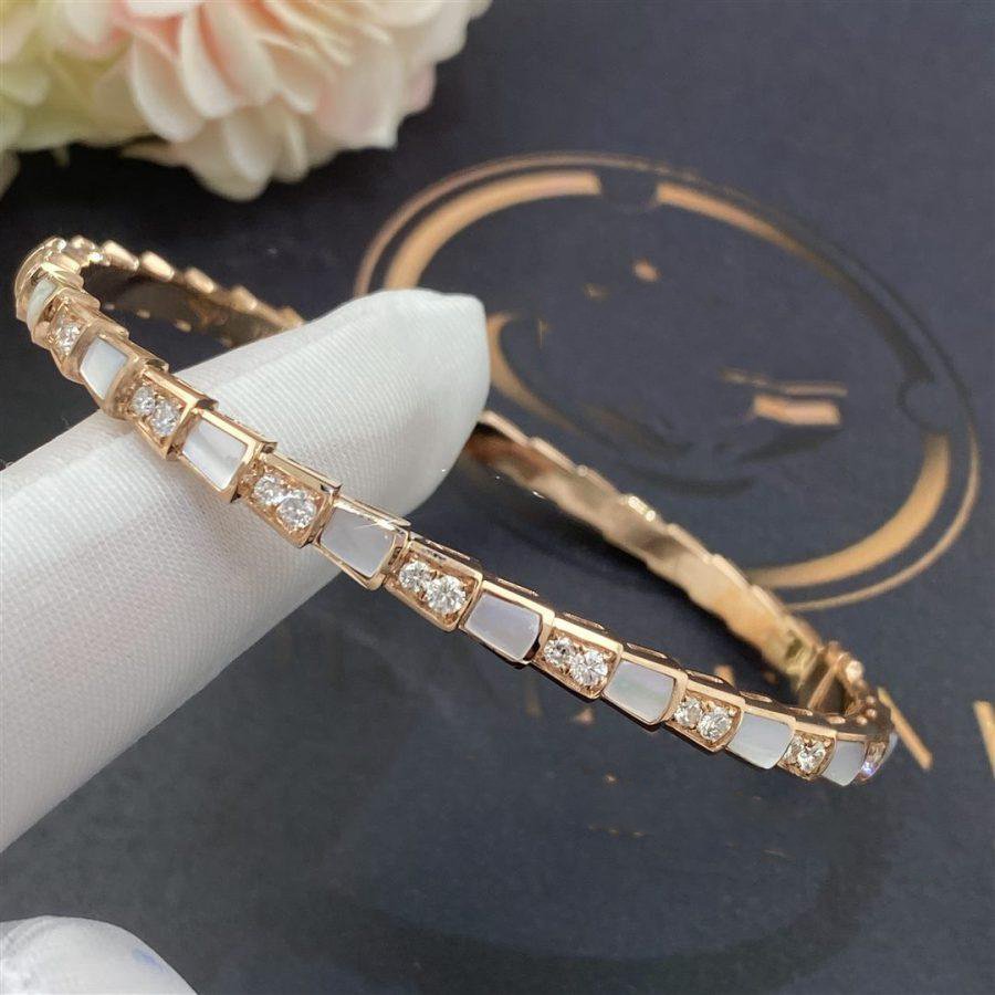 [Mystic]SERPENTI BRACELET PINK GOLD MOP DIAMOND